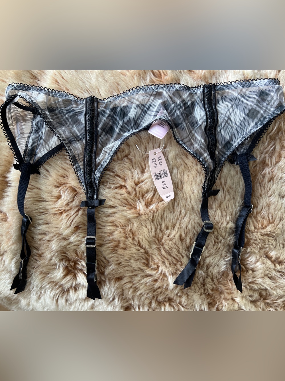 NWT Vintage Victoria’s Secret Garter Belt Sz. XS/S